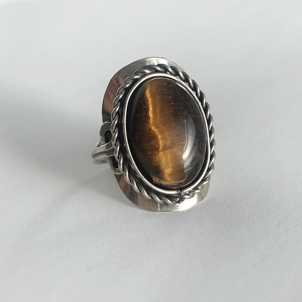COPY - Tigers Eye Adjustable Ring